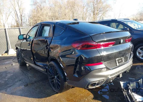 2025 BMW X6 M60I z USA, uszkodzony, nr VIN 5UX43EX03S9X25908